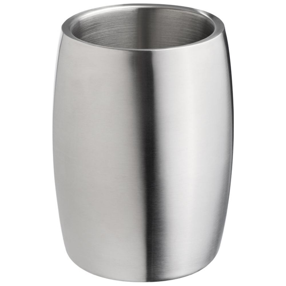 Кулер для вина Icewise, серебристый с логотипом