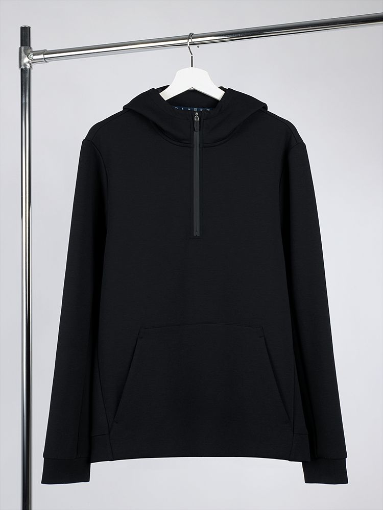 Анорак унисекс Lovi, черный с логотипом