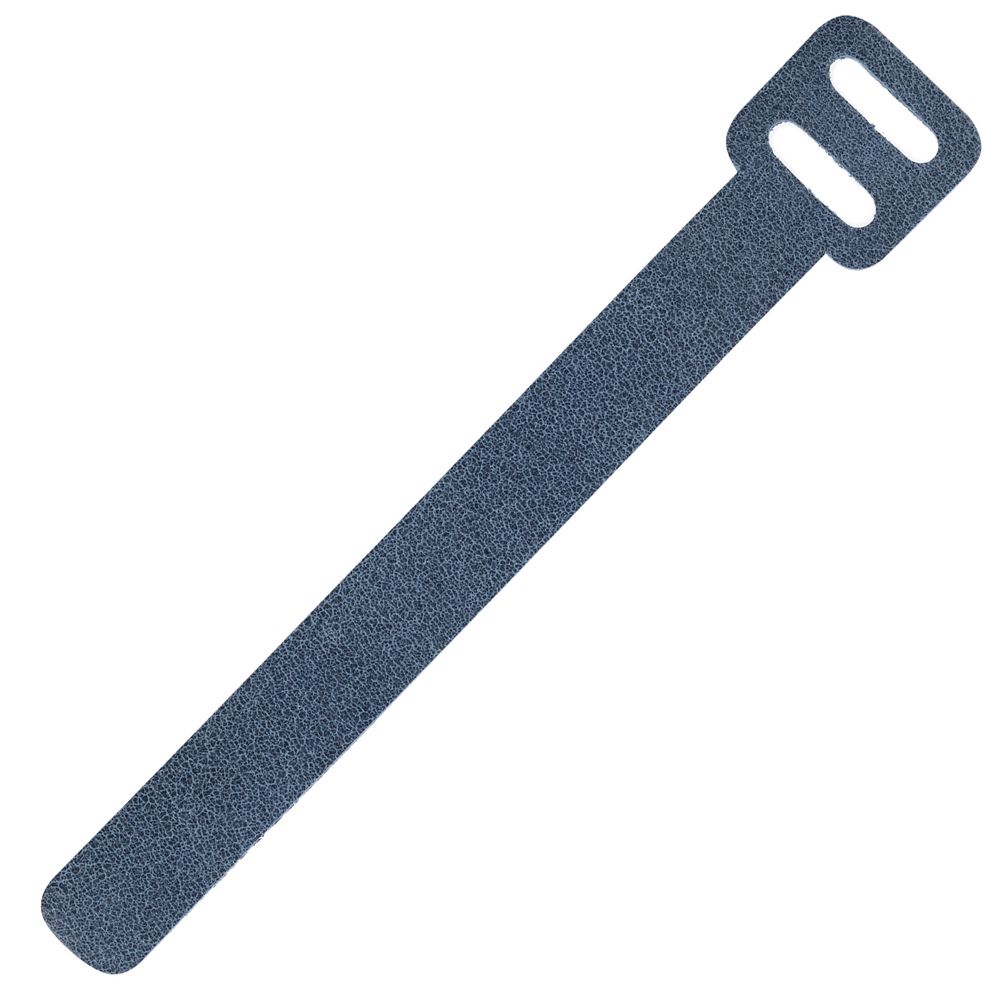 Пуллер кожаный Molim, S, синий с логотипом