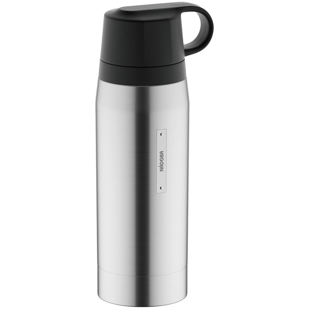 Термос Stela Duo, стальной с логотипом