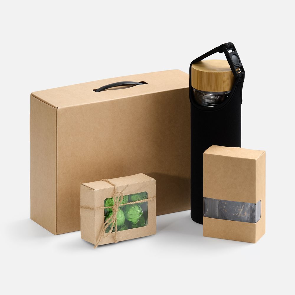 Набор Holidazy, сосновая шишка с логотипом