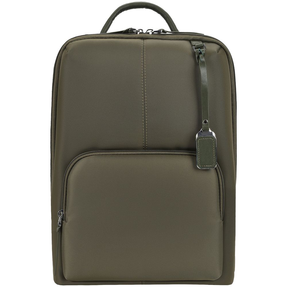 Рюкзак Santiago 14, зеленый с логотипом