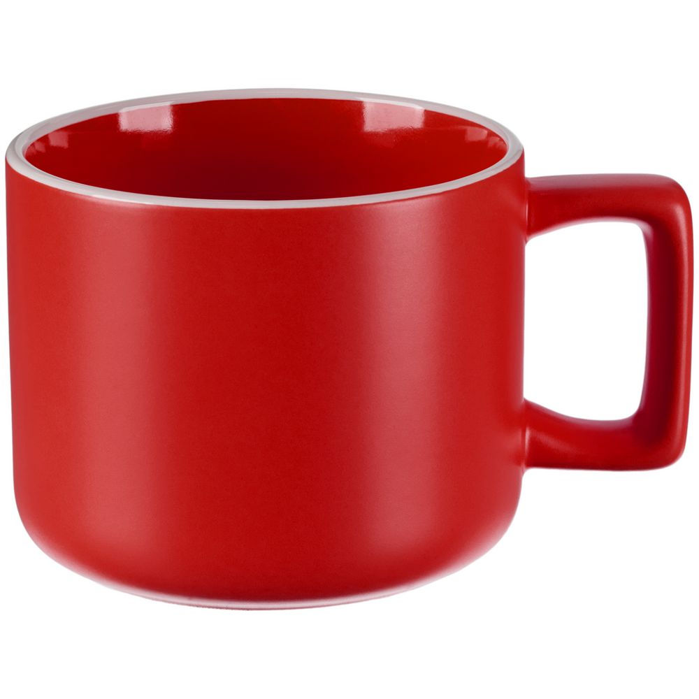 Чашка Fusion, ver.2, красная с логотипом