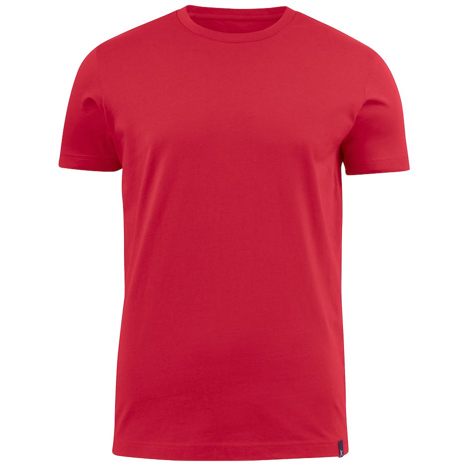 Футболка мужская American U, красная с логотипом