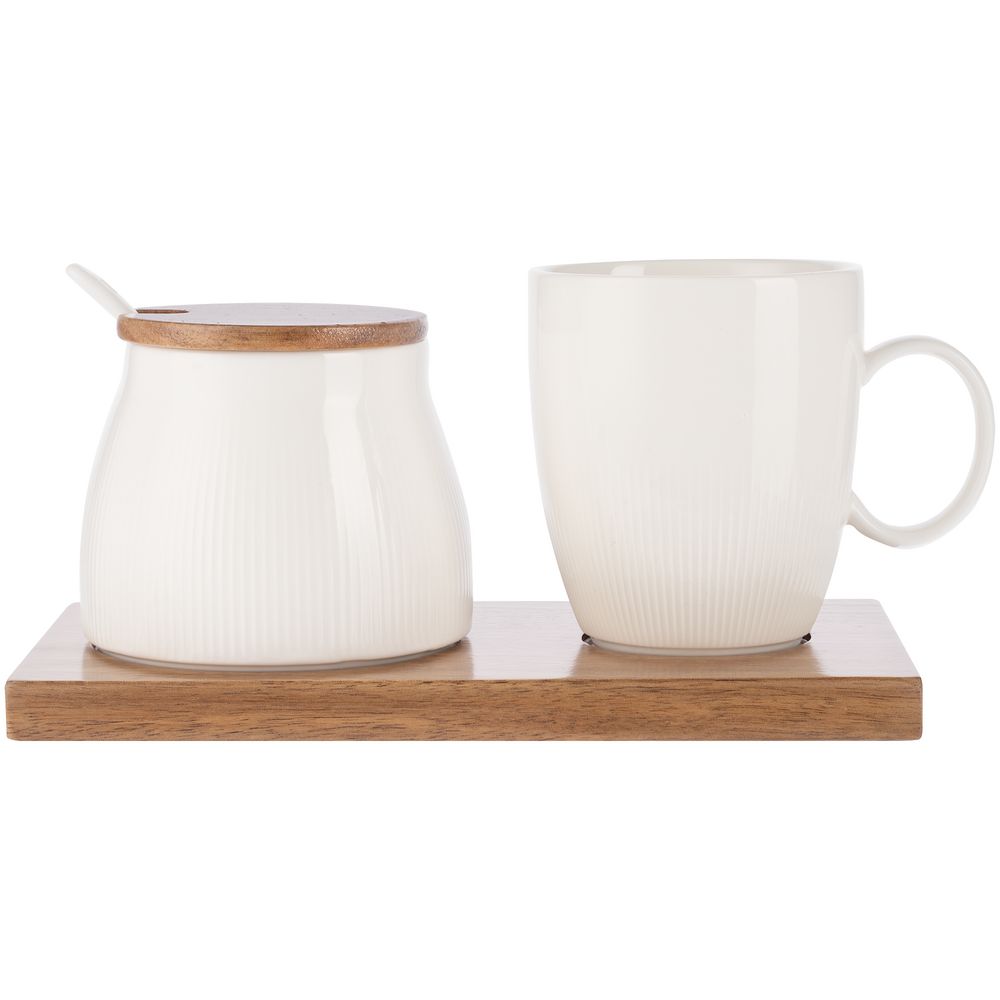 Набор Piacente: сахарница и кружка с логотипом