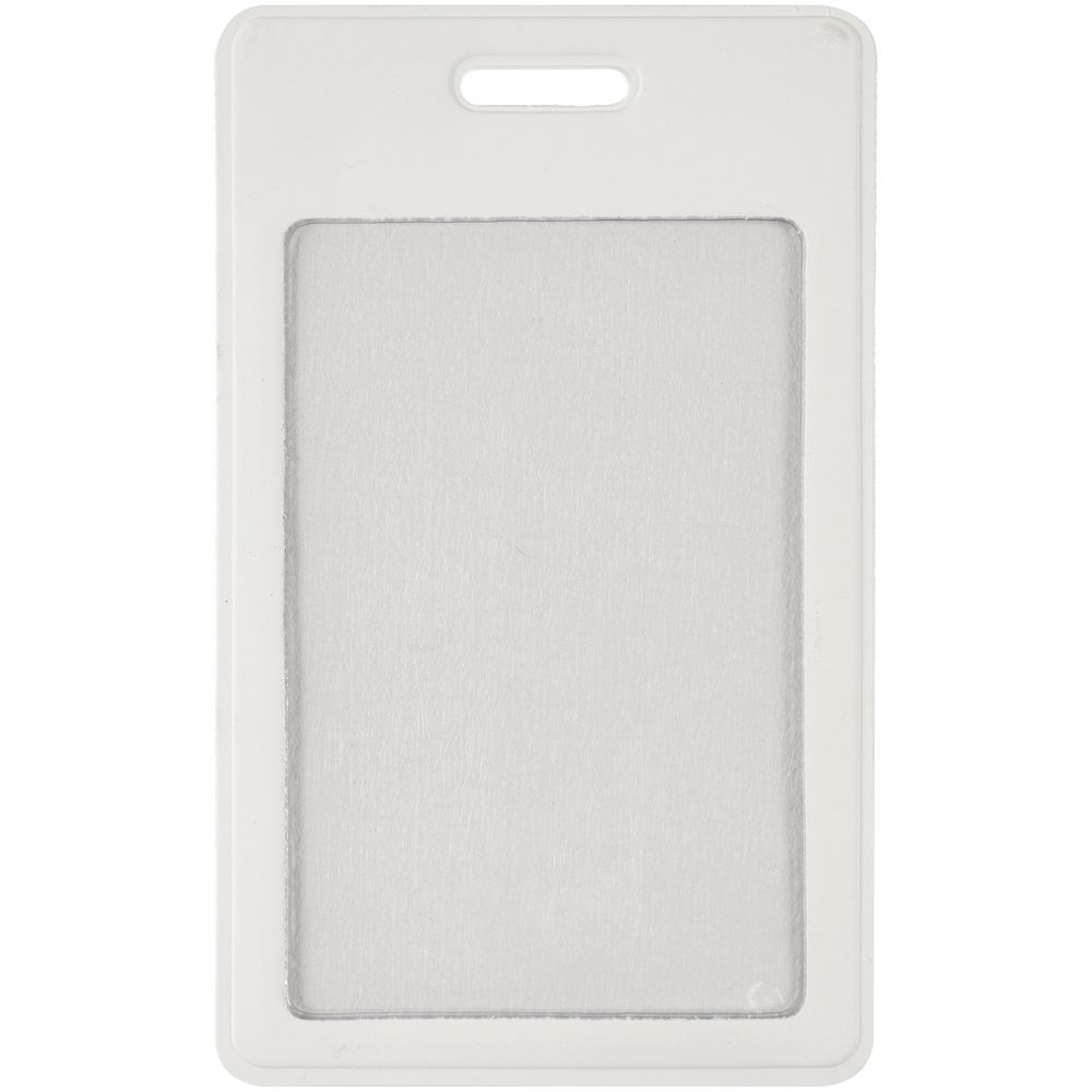 Чехол для пропуска Dorset, белый с логотипом