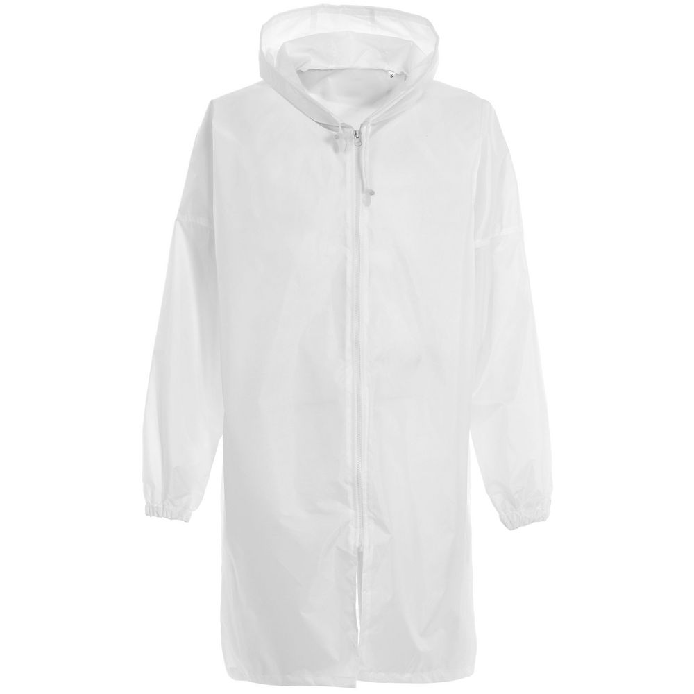 Дождевик Rainman Zip, белый с логотипом