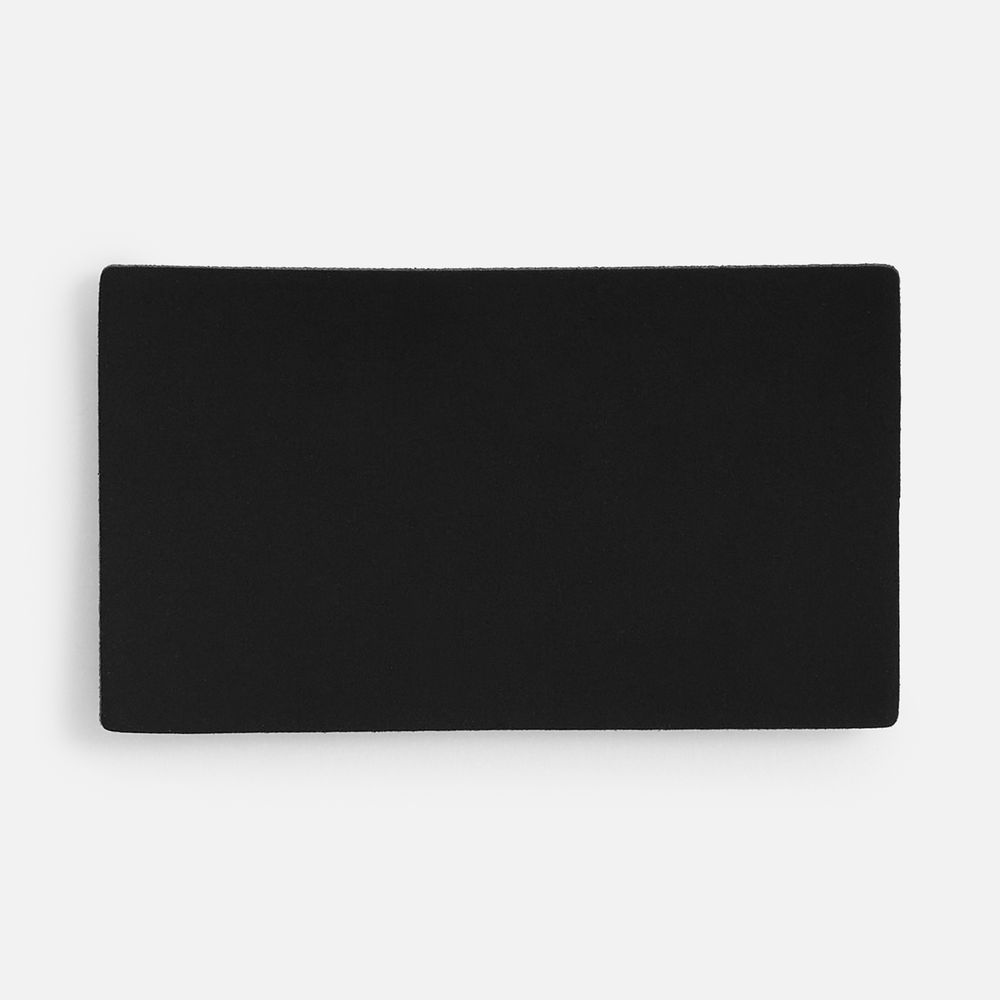 Лейбл Listra Soft Touch, M, черный с логотипом