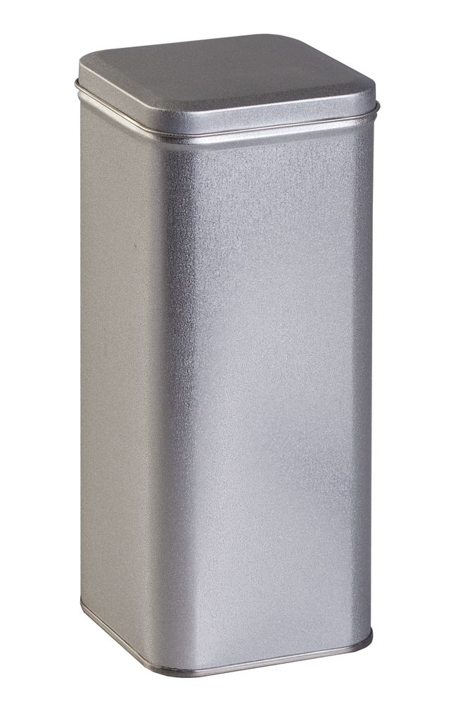 Коробка Pragmax High, прямоугольная, серебристая Коробка Pragmax High, прямоугольная, серебристая