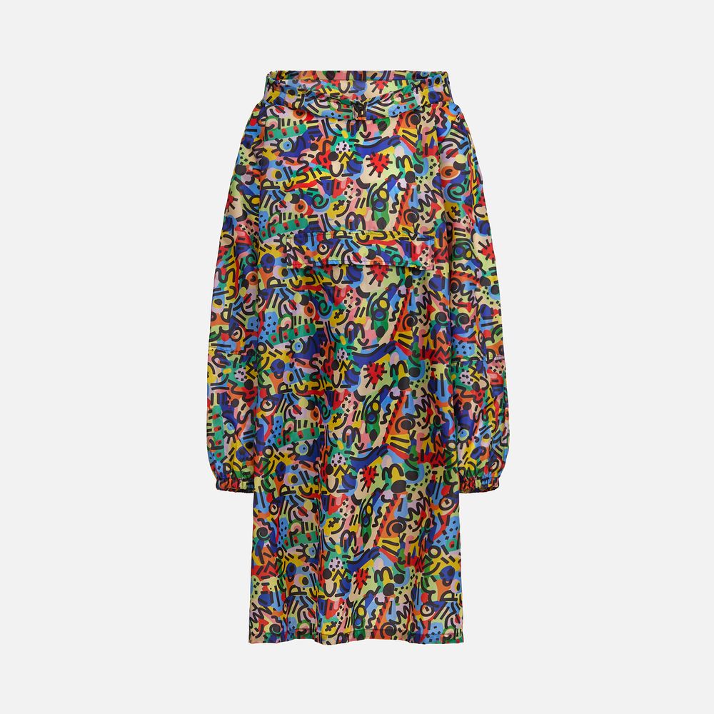 Дождевик-анорак Alatau с полной запечаткой на заказ с логотипом