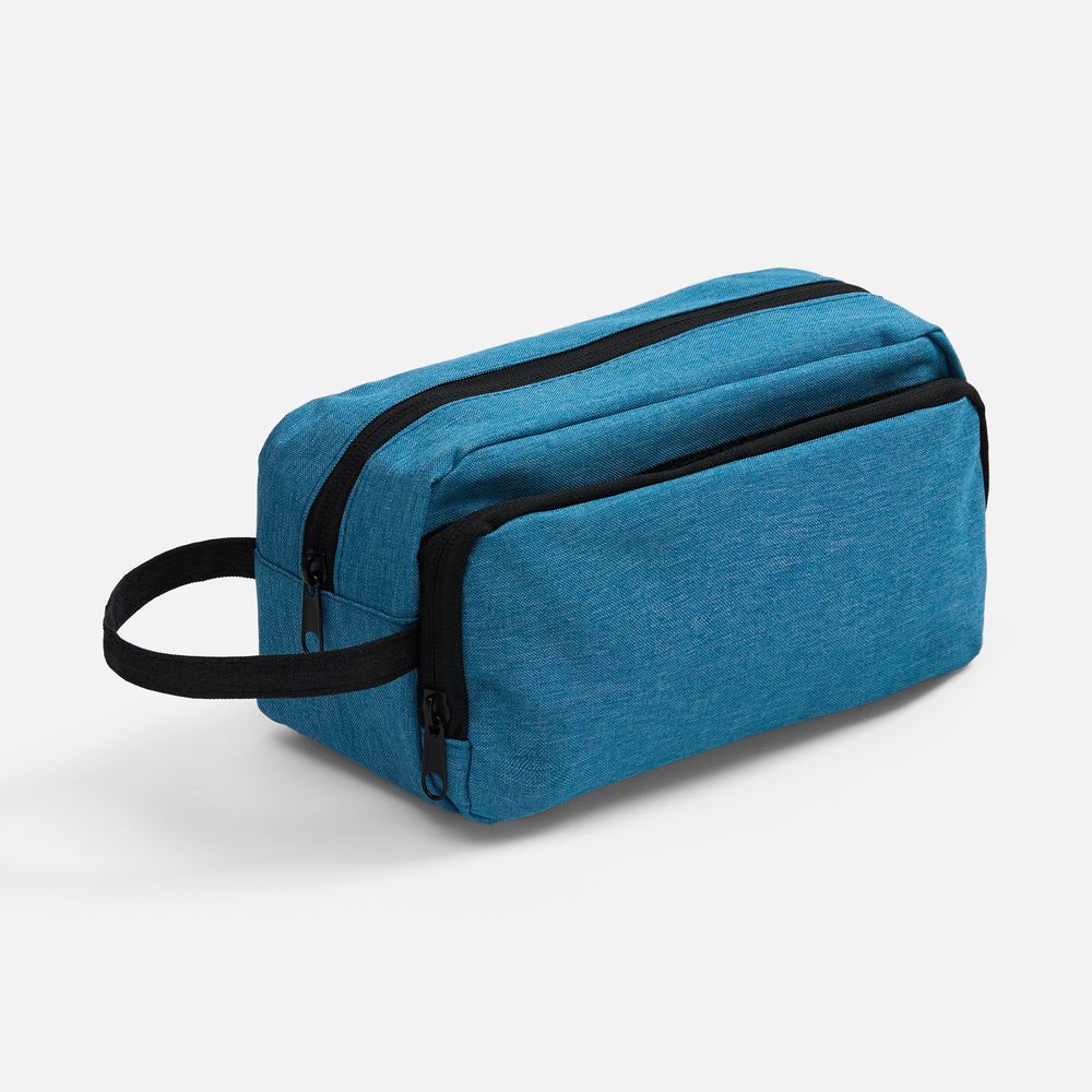 Несессер Nessi, синий с логотипом