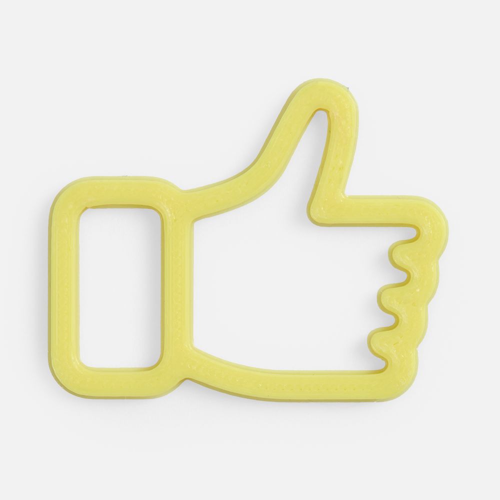 Подвеска Contour, 3D-печать на заказ, лайк с логотипом