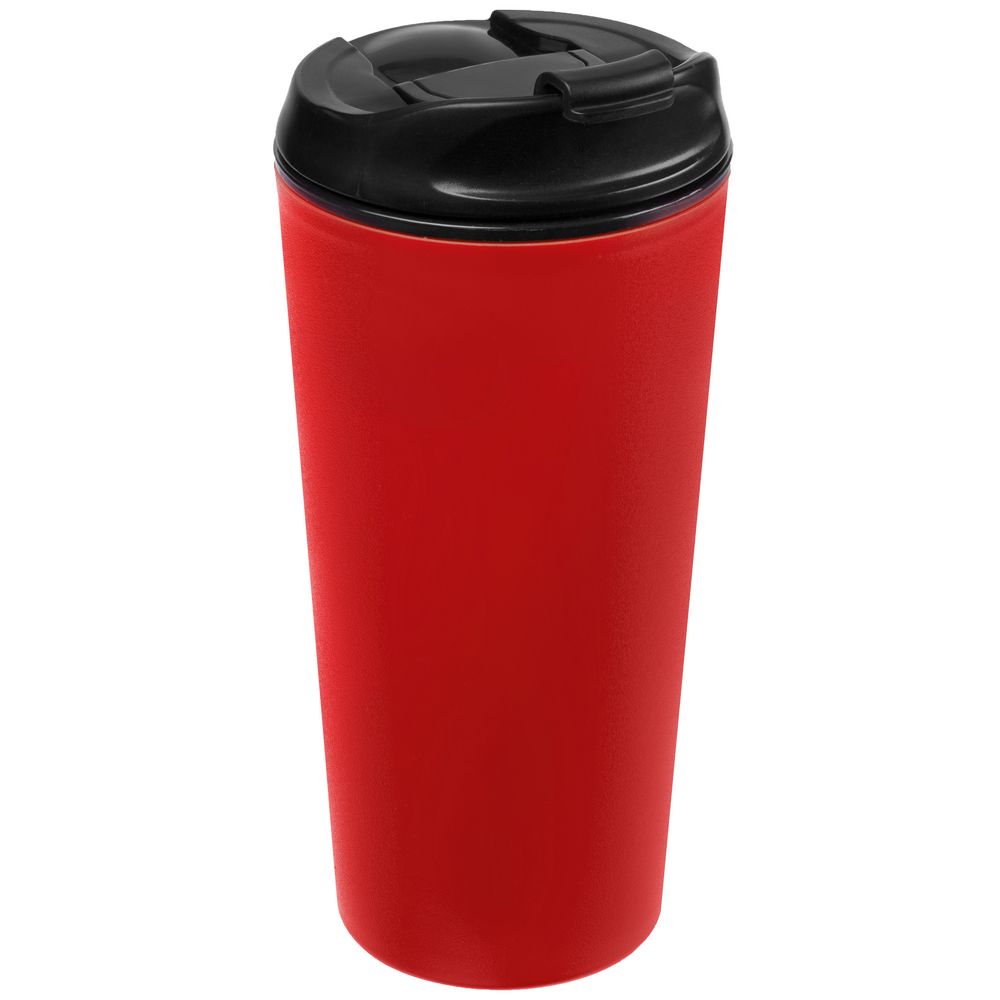 Термостакан Edda, красный с логотипом