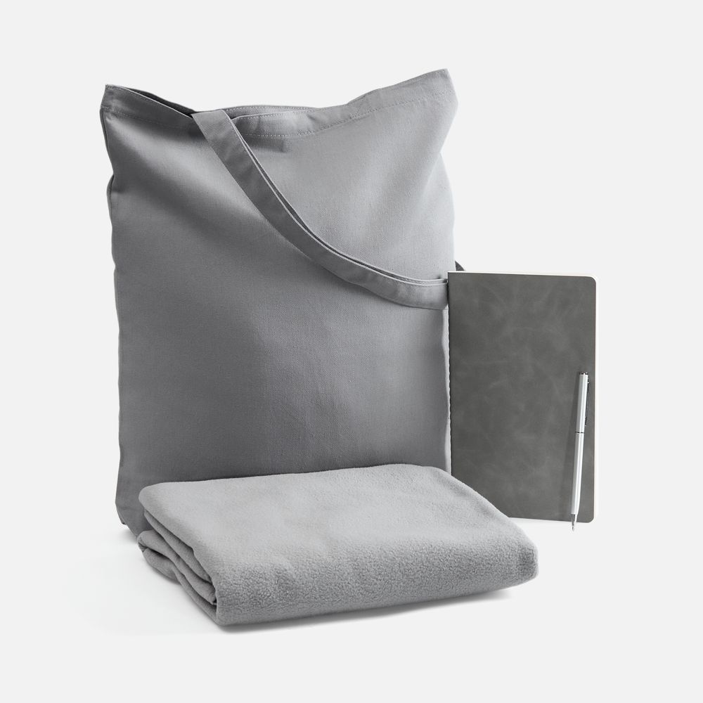 Набор Luba Warm, серый с логотипом