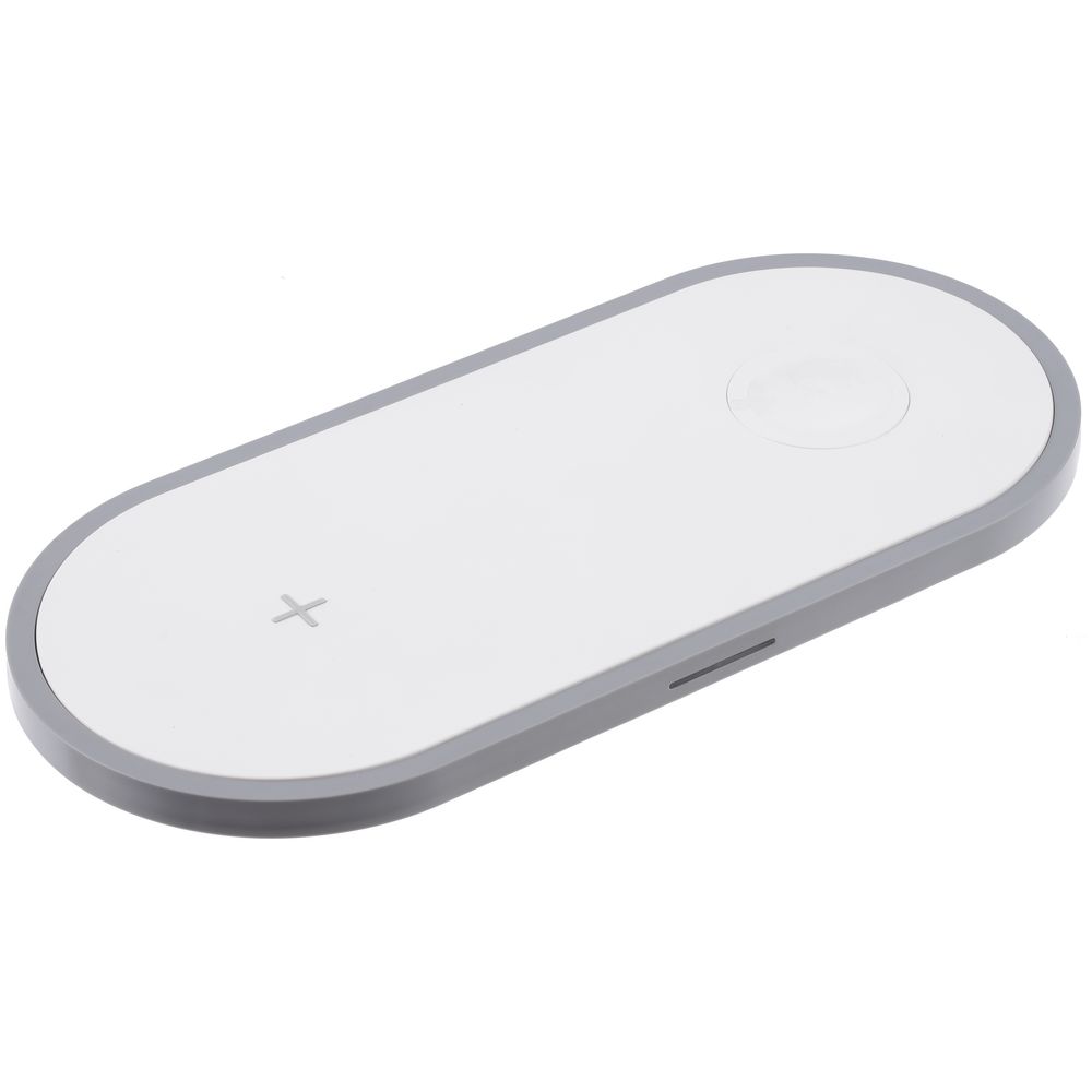 Зарядная станция Fulcrum, белая с логотипом