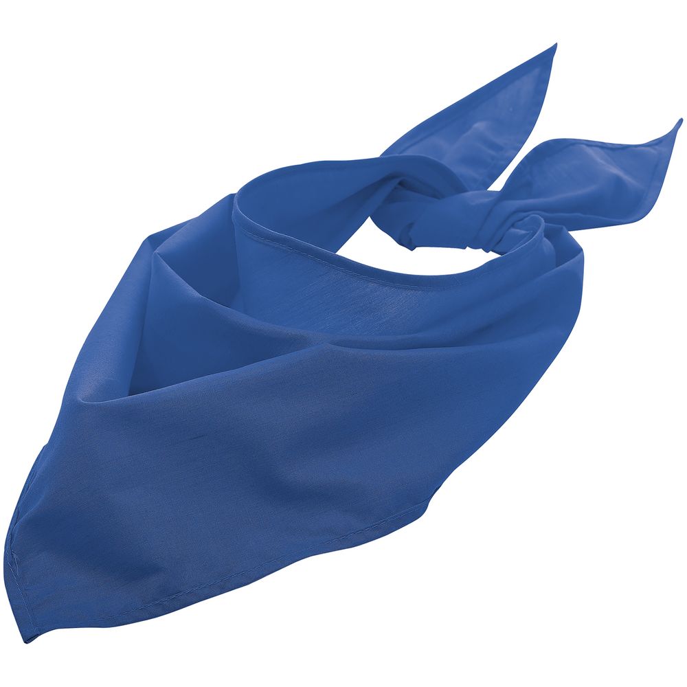 Шейный платок Bandana, ярко-синий с логотипом