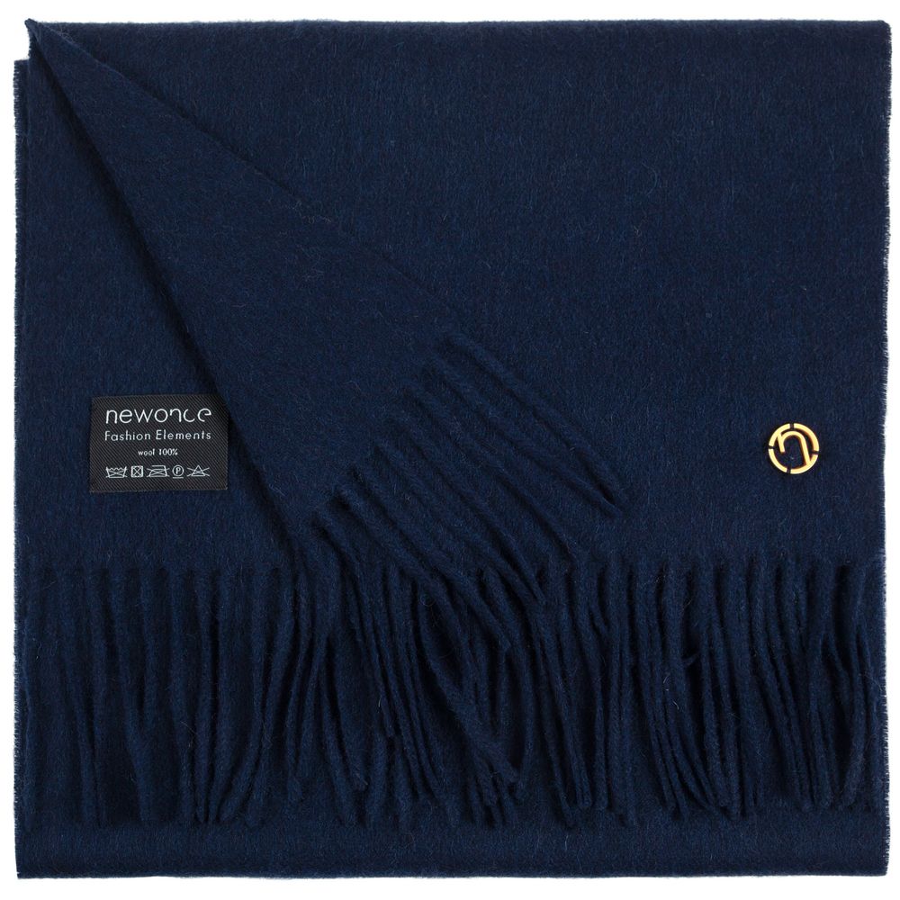 Шарф Graceful, синий с логотипом