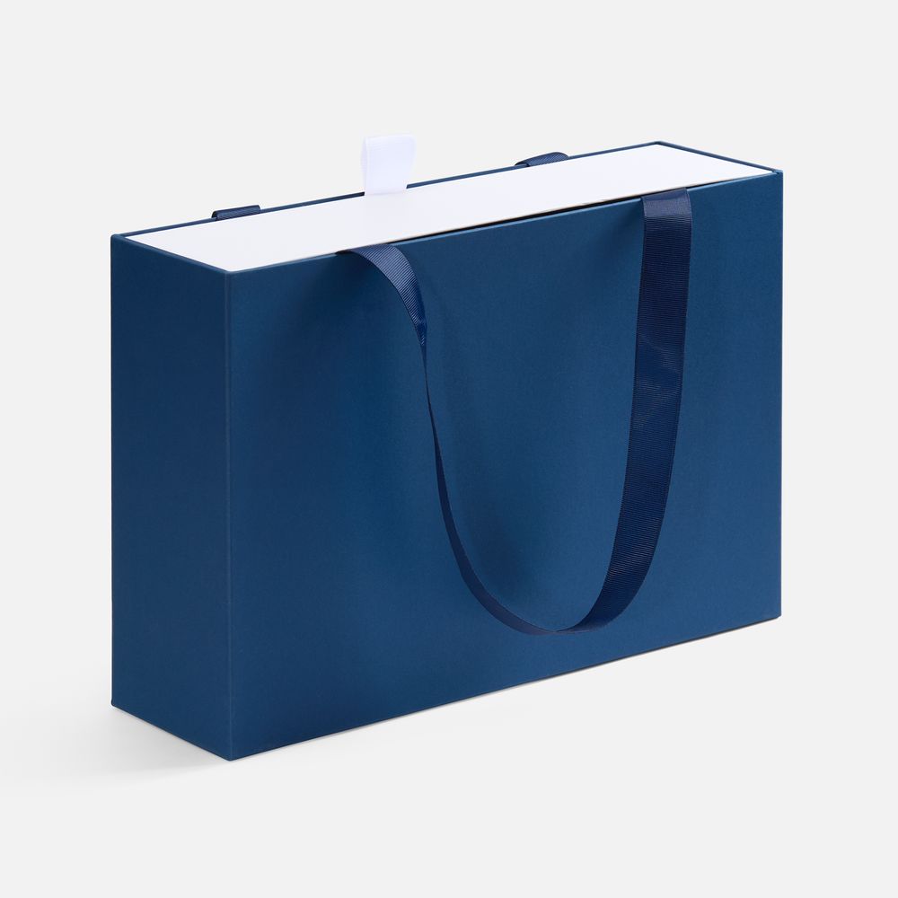 Коробка Regalis, темно-синяя с логотипом