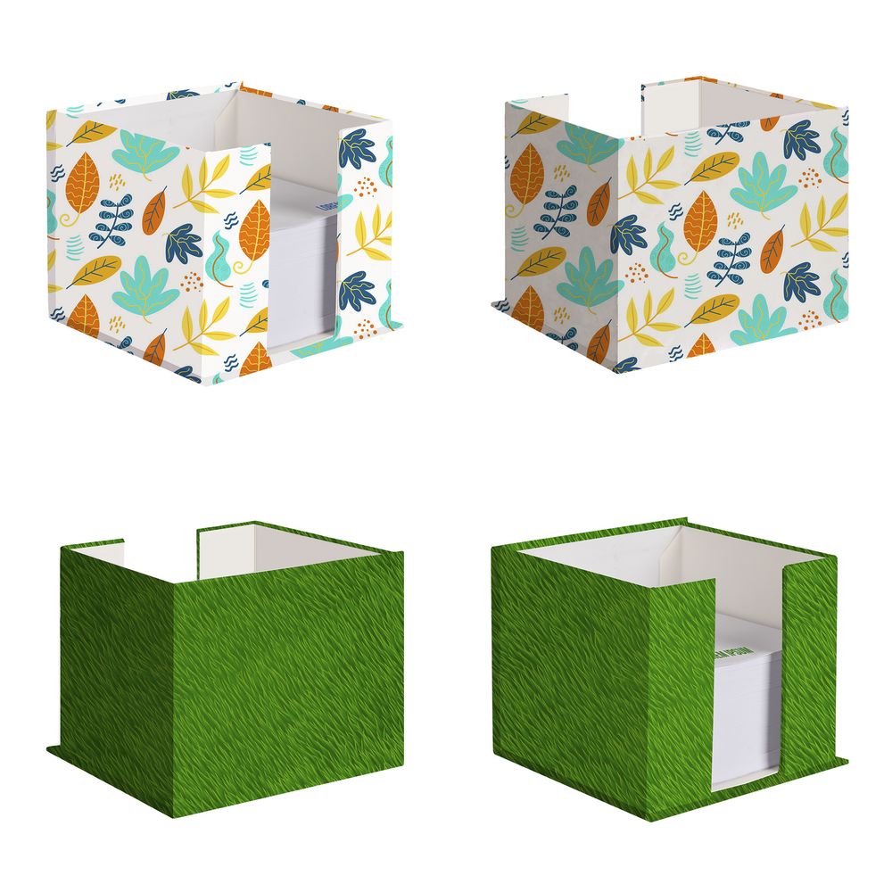 Блок для записей Cubic на заказ, 500 листов с логотипом