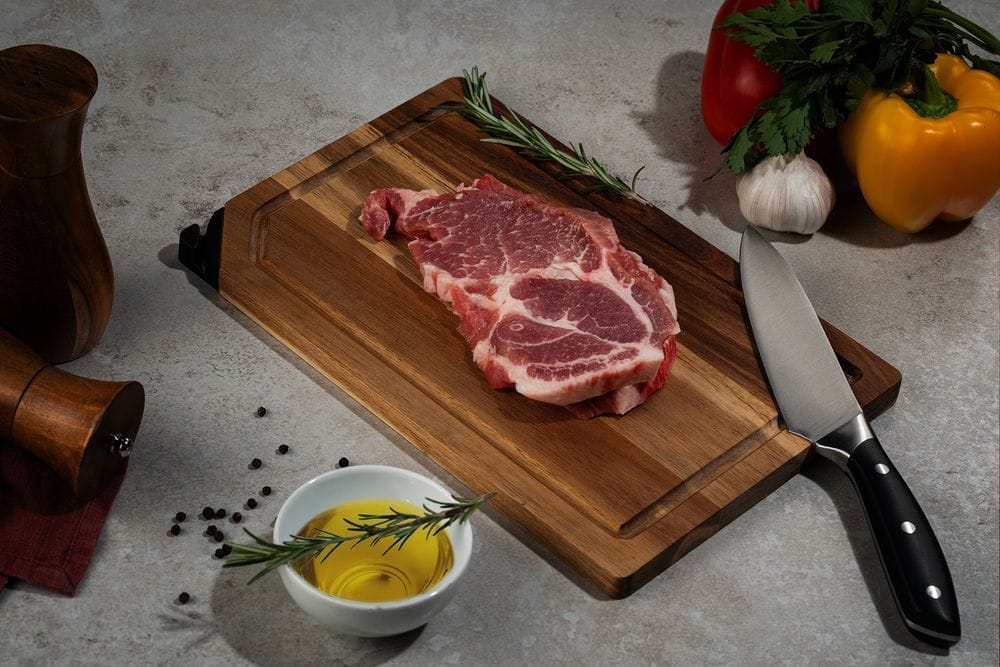 Набор для нарезки с шеф-ножом First Chop с логотипом
