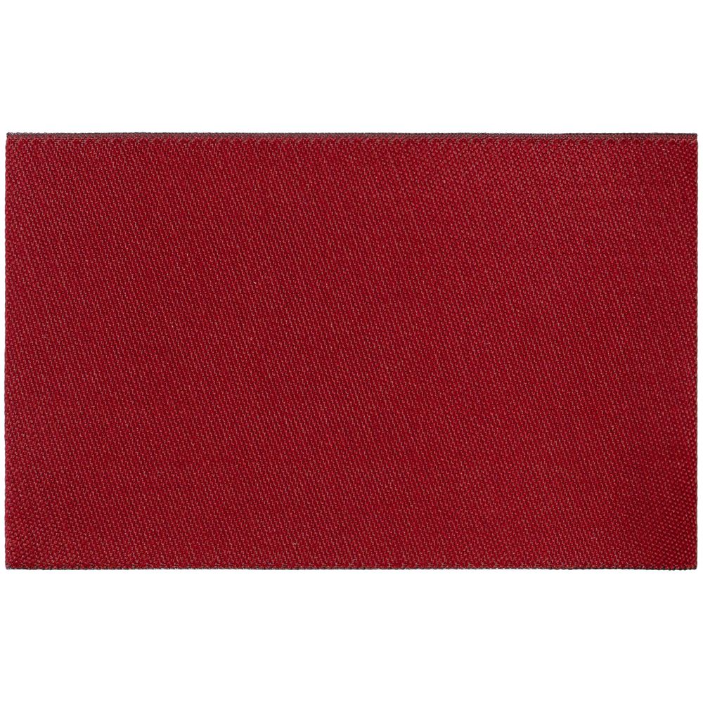 Лейбл тканевый Epsilon, XL, бордовый с логотипом