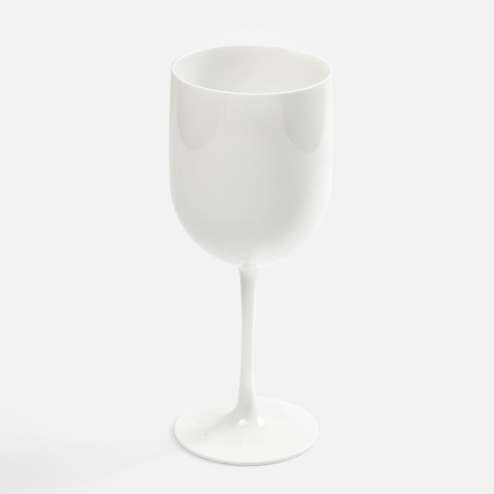 Бокал для вина Prospero, белый с логотипом