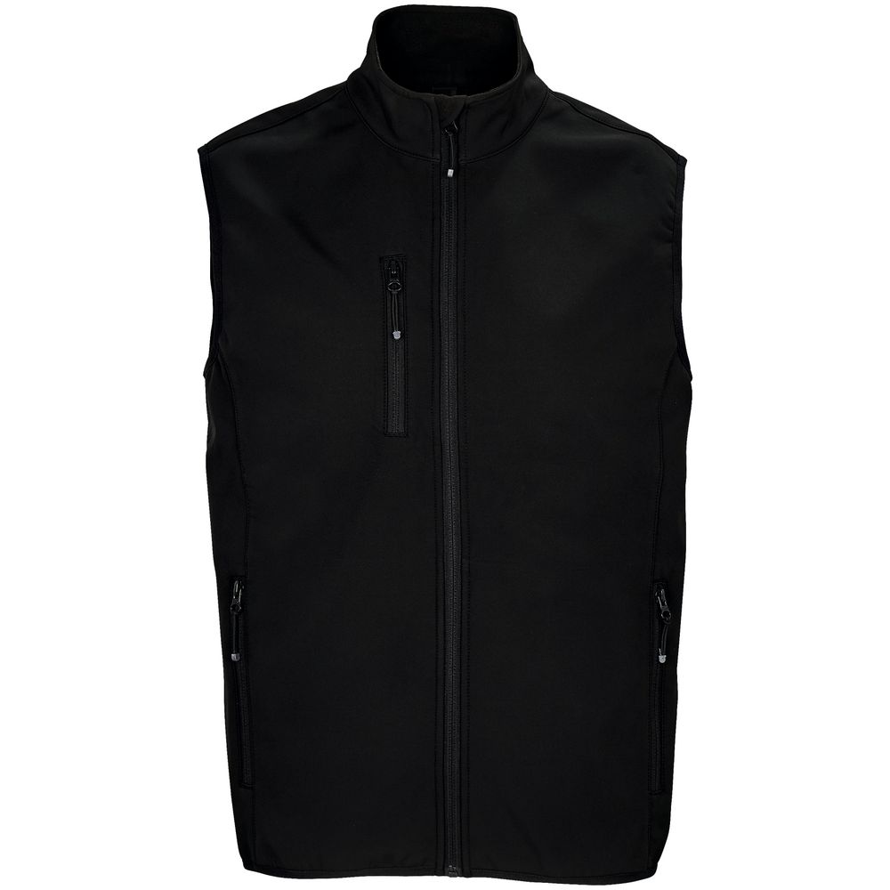 Жилет Falcon BW Men, черный с логотипом