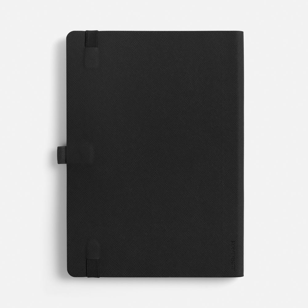 Ежедневники с логотипом с печатью логотипа. Ежедневник Peel Flex, недатированный по цене 939 ₽ руб. (артикул 26687.30) Ежедневник Peel Flex, недатированный, черный