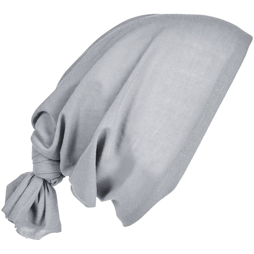 Многофункциональная бандана Bolt, серая с логотипом