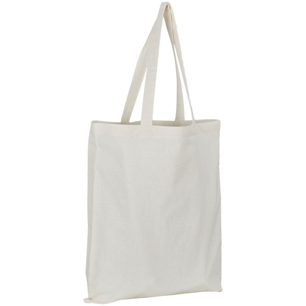 Сумка для покупок Awake, бежевая с логотипом