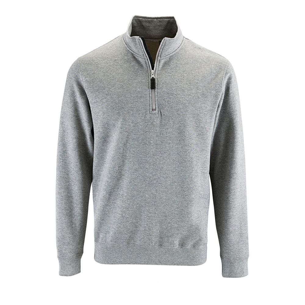 Толстовка Stan, серый меланж с логотипом