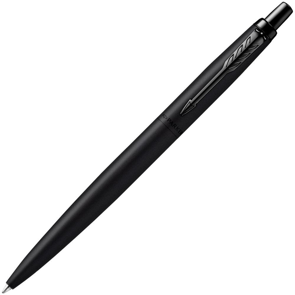Ручка шариковая Parker Jotter XL Monochrome Black, черная с логотипом