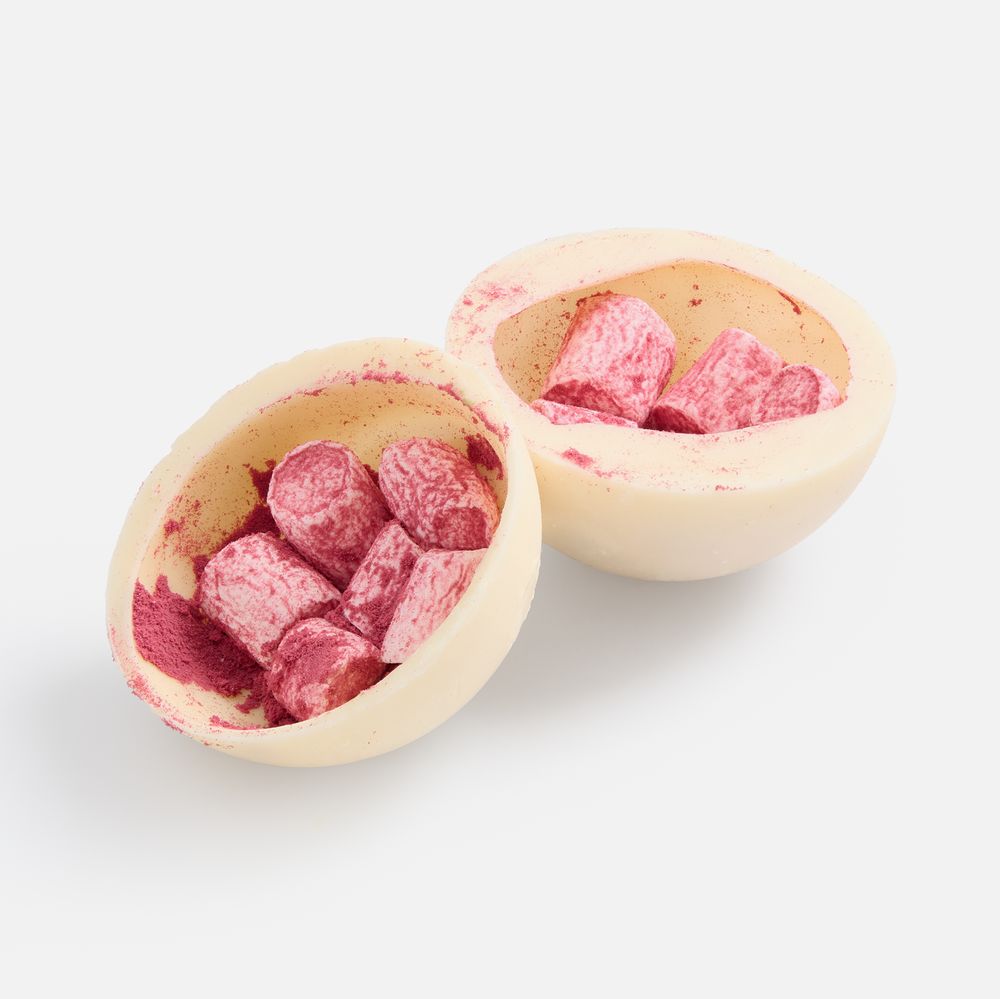 Шоколадная бомбочка Sweet Spot, розовая матча с логотипом