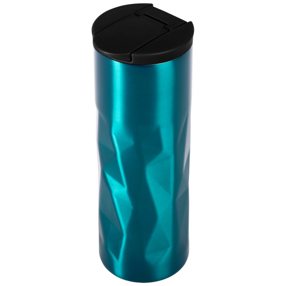 Термостакан Gems Blue Topaz, синий топаз с логотипом