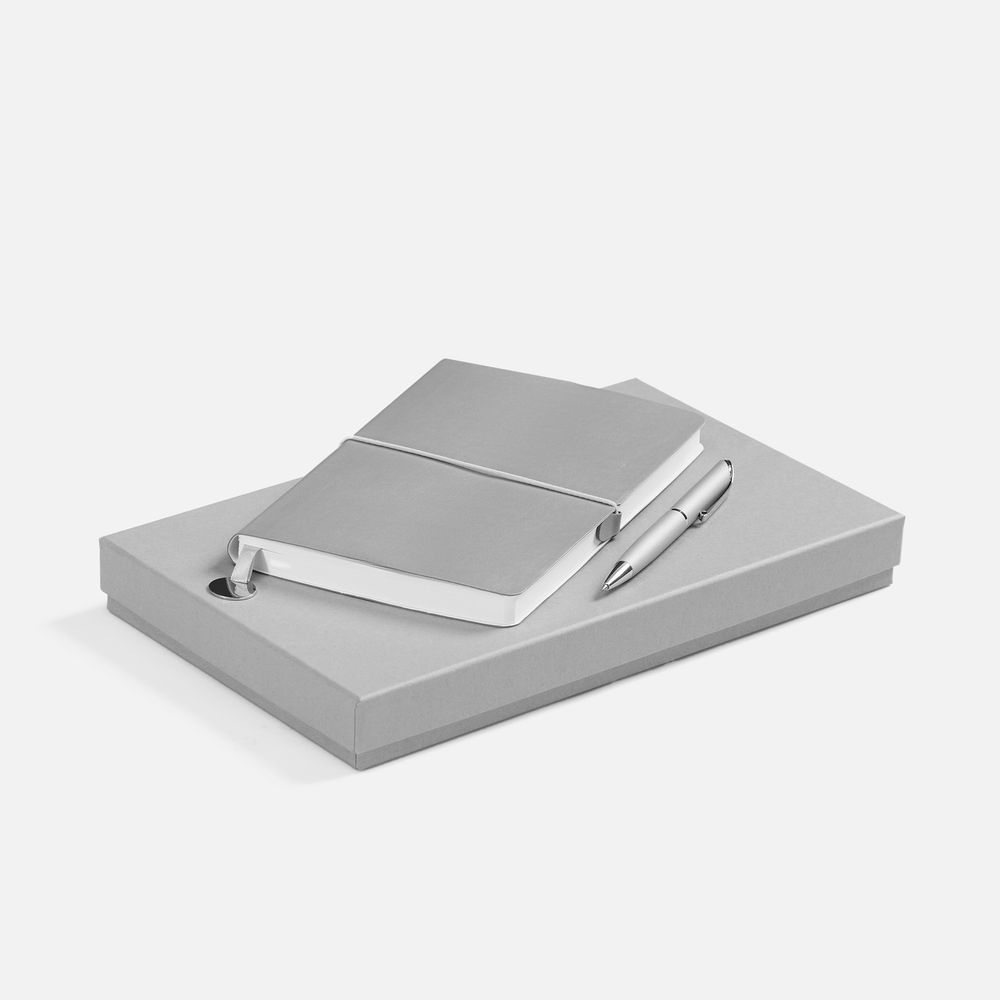 Набор Waltz, серебристый с логотипом