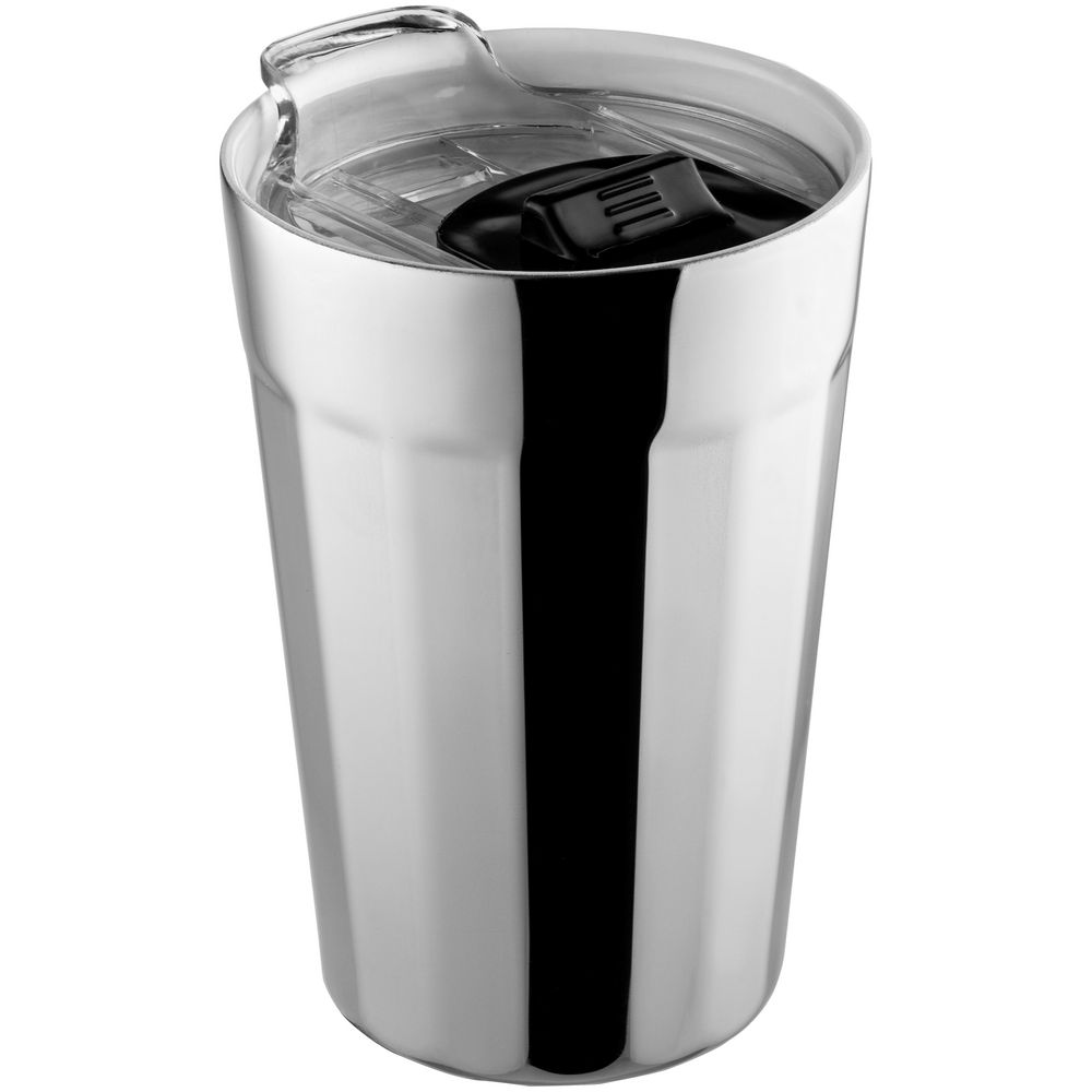 Термостакан iconyMug, зеркальный с логотипом