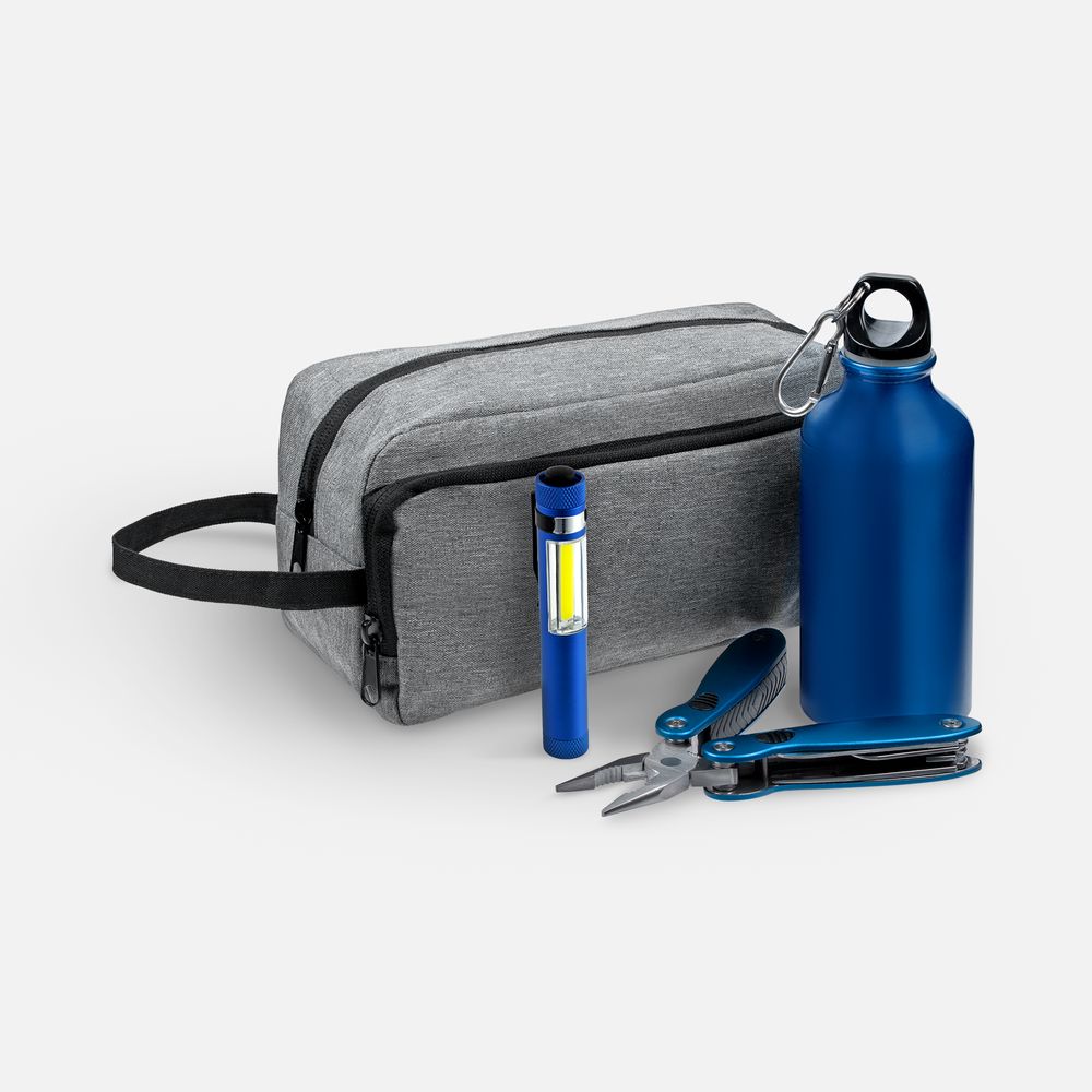 Набор Gripping, синий с логотипом