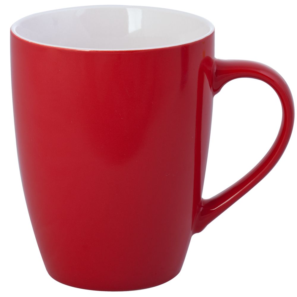 Кружка Good Morning, красная с логотипом
