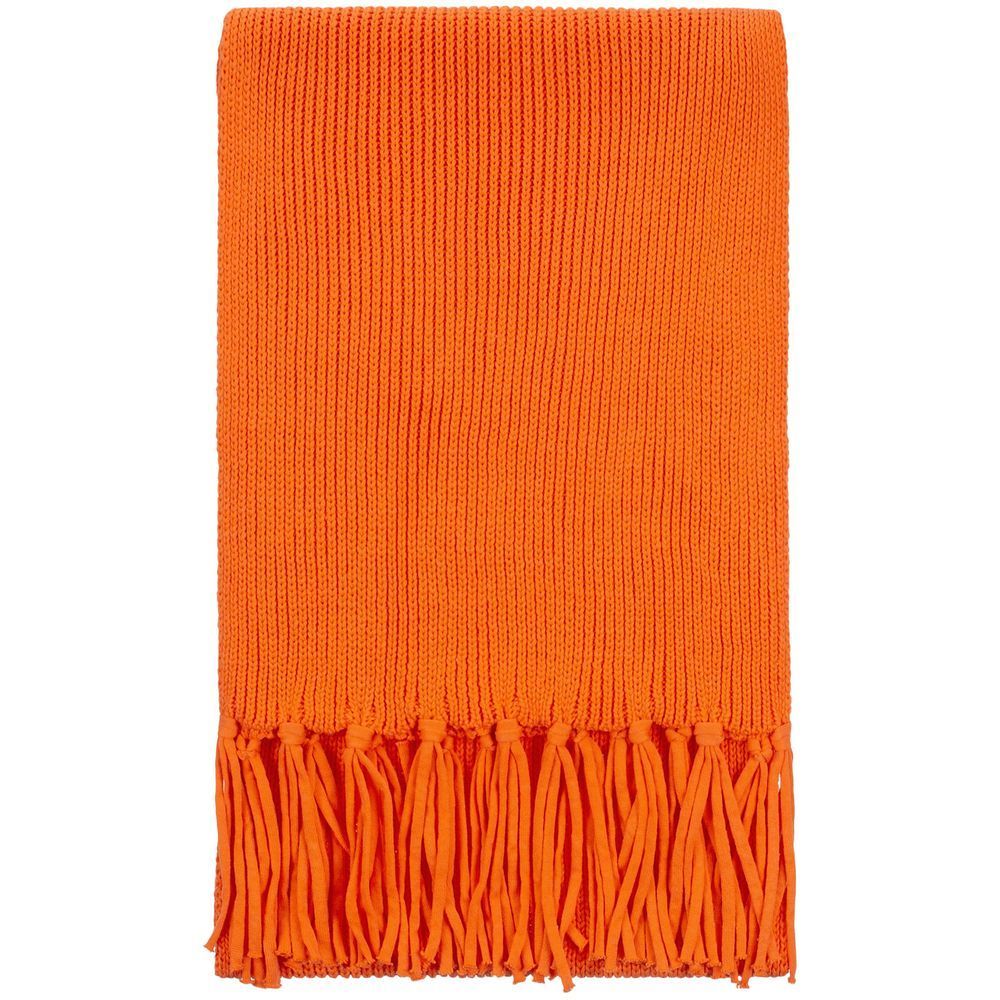 Шарф Flette, оранжевый (апельсин) с логотипом