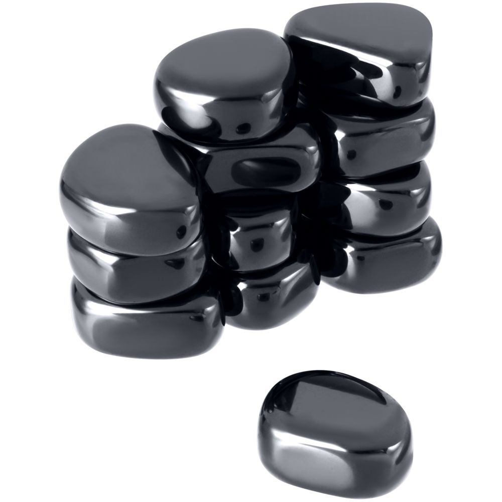 Магнитный антистресс Tackles, черный с логотипом