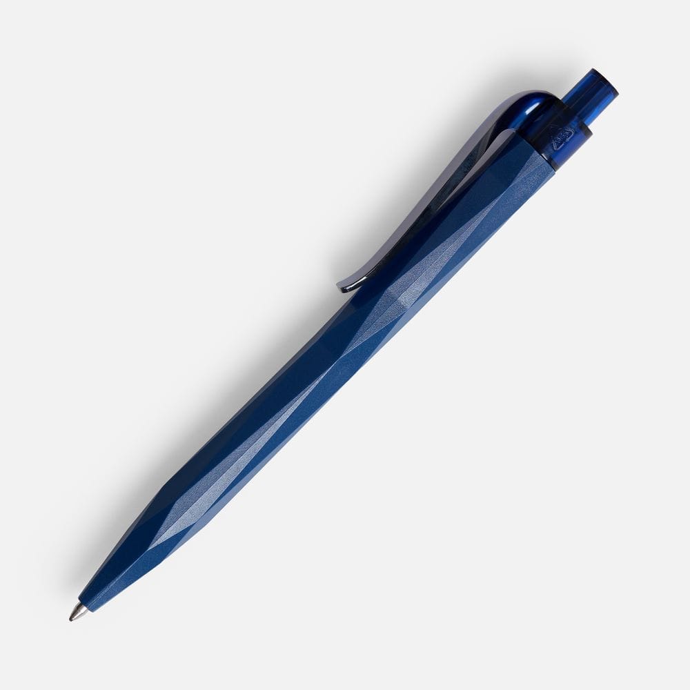 Ручка шариковая Prodir QS20 PMT-T, синяя с логотипом