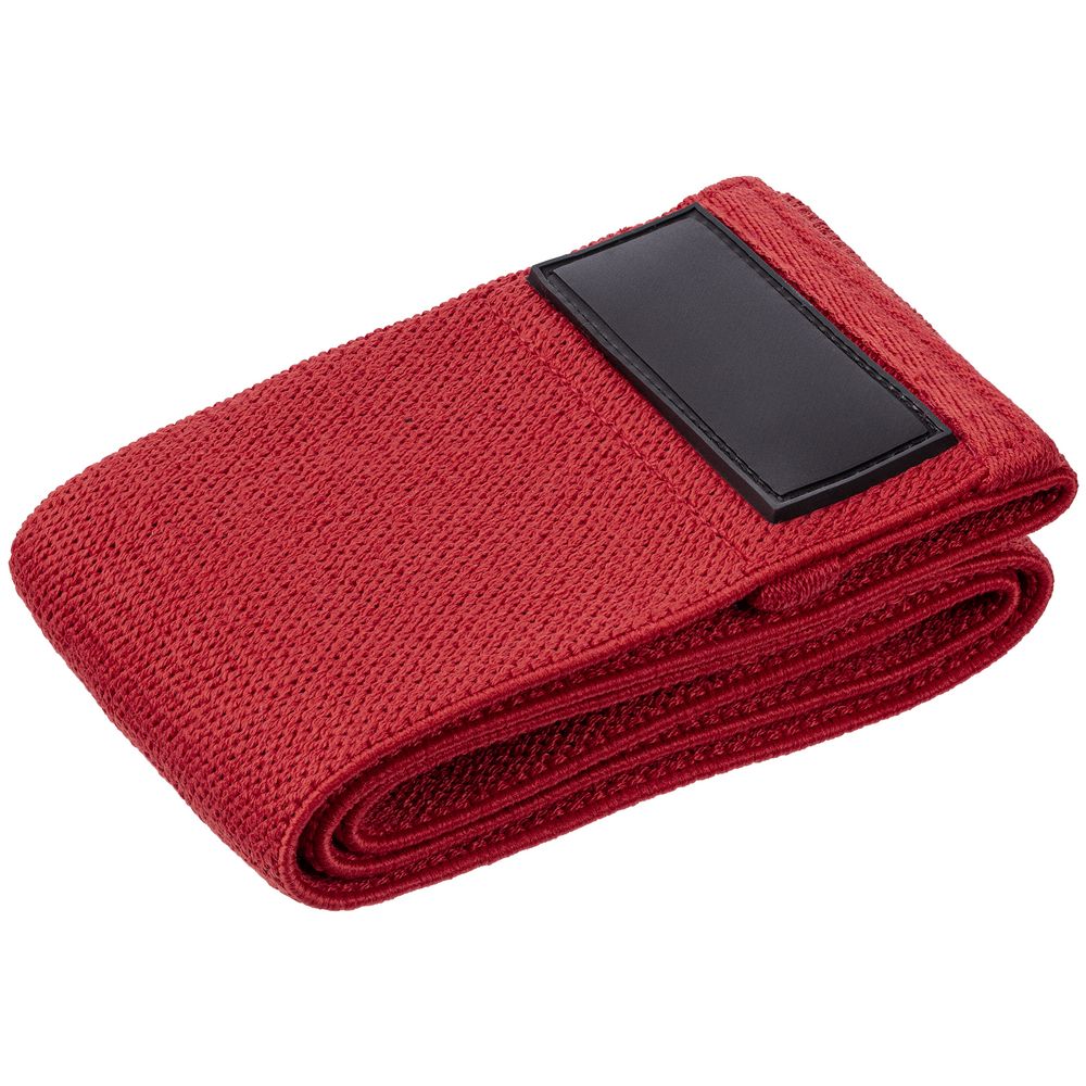 Лента для фитнеса Trena, красная с логотипом