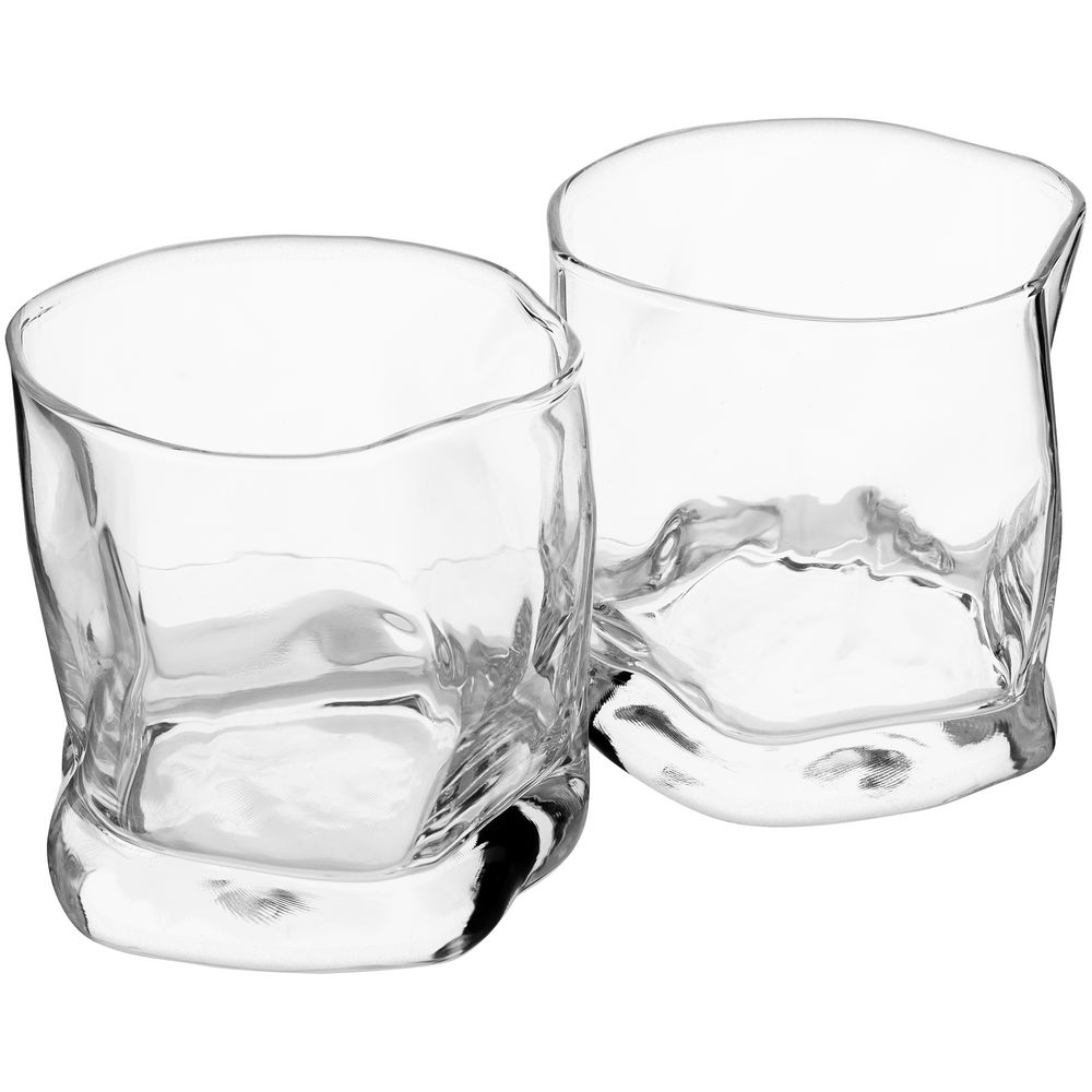Набор из 2 стаканов Crystal Clear с логотипом