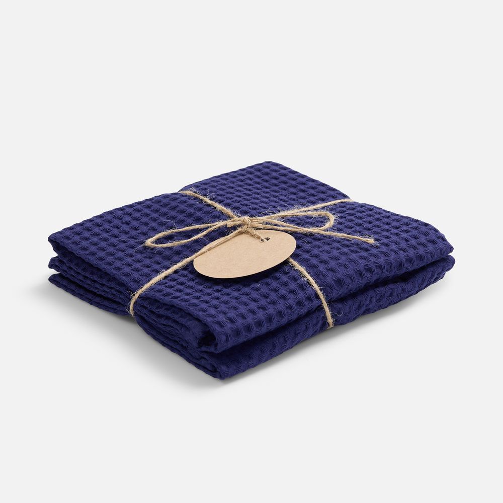 Набор кухонных полотенец Good Wipe, синий с логотипом