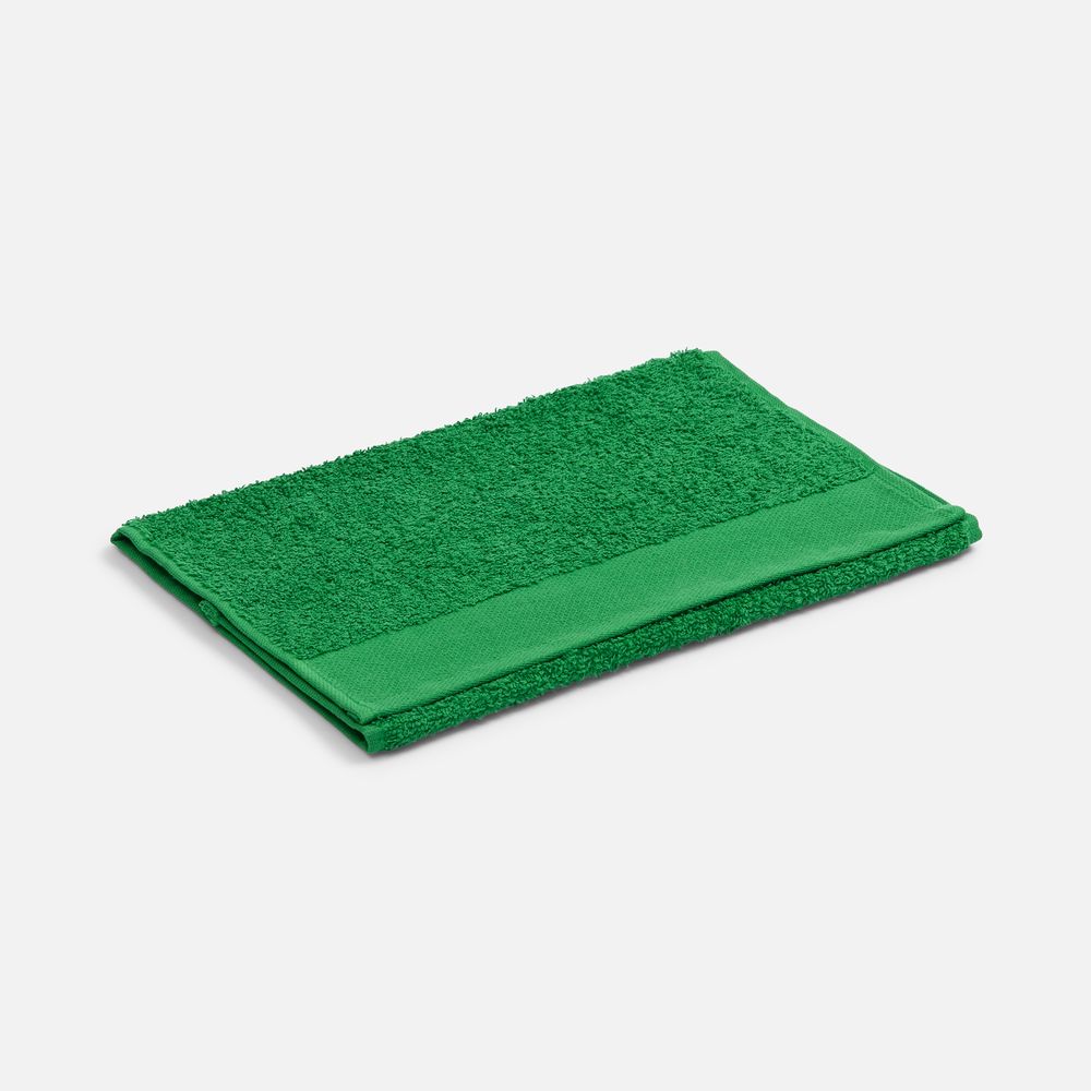 Полотенце Odelle ver.2, малое, зеленое с логотипом