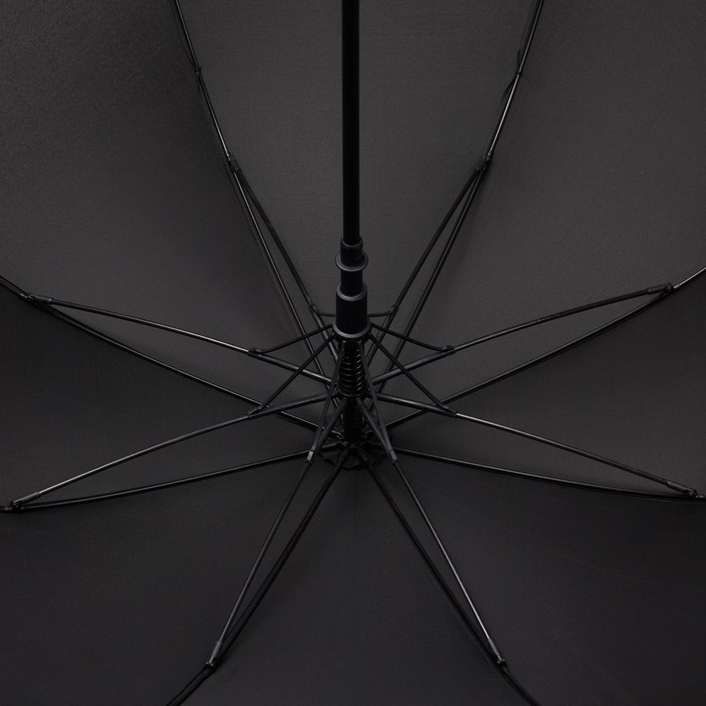 Зонты трости с логотипом с печатью логотипа. Зонт-трость Simple Golf по цене 1 386 ₽ руб. (артикул 18781.30) Зонт-трость Simple Golf, черный
