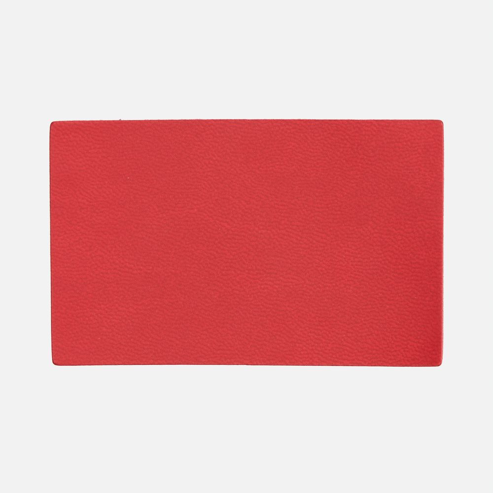 Лейбл Listra Latte, XL, красный с логотипом