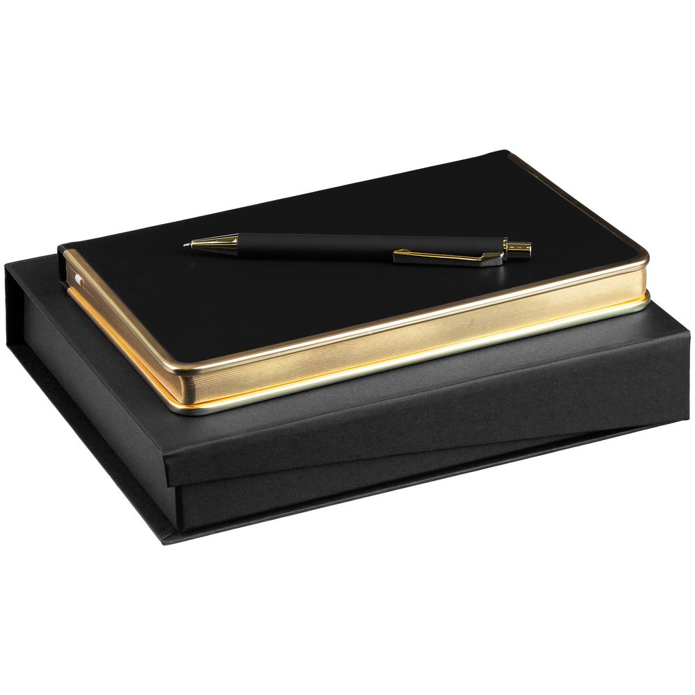 Набор Relax, черный с логотипом