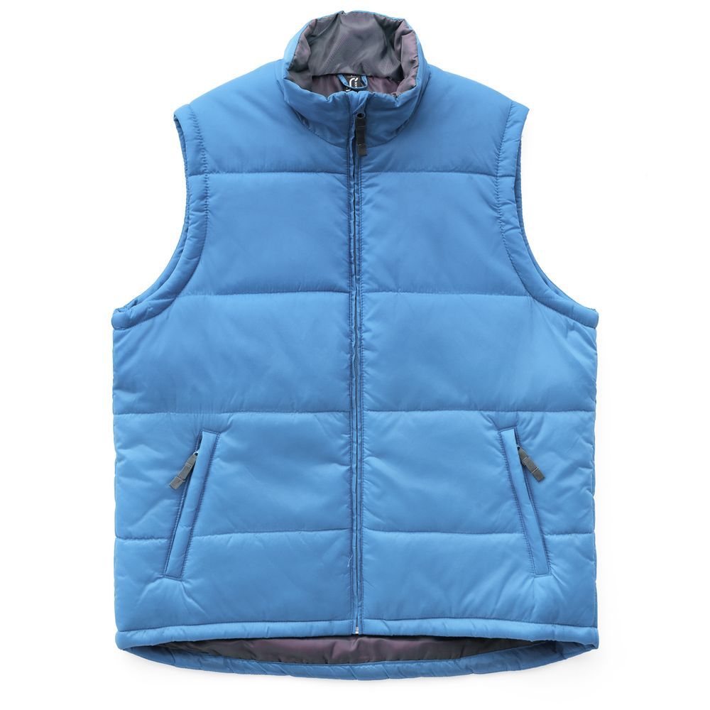 Жилет Warm, синий с логотипом