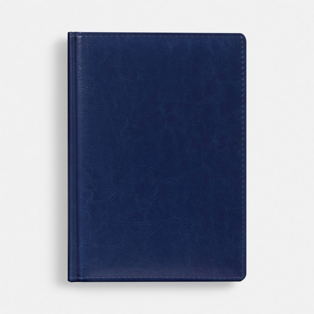 Ежедневник Nebraska, недатированный, синий с логотипом